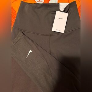 Nike One Women's Chocolate Brown Dri-Fit Leggings